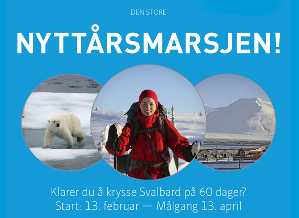 Klarer du å krysse Svalbard på 60 dager?