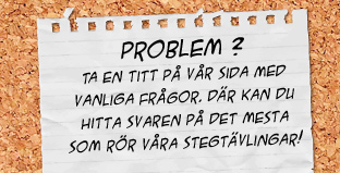 Vanliga frågor, hitta svaren här!