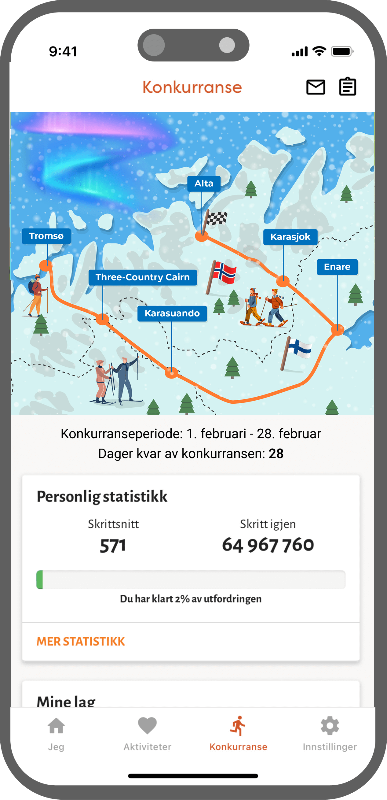 Dytt app konkurranse