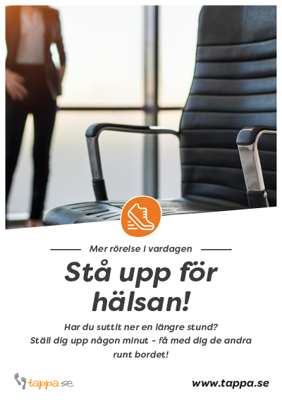 Poster - Stå upp för hälsan