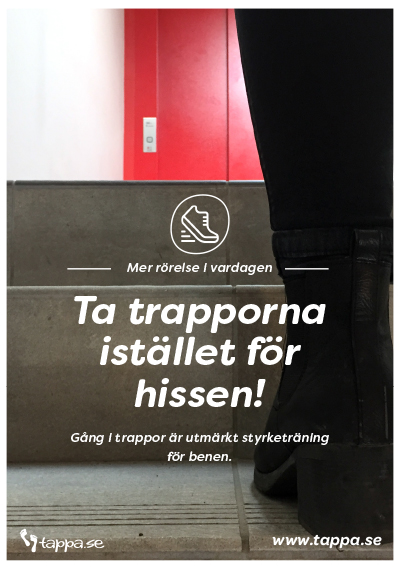 Poster -Ta trappan